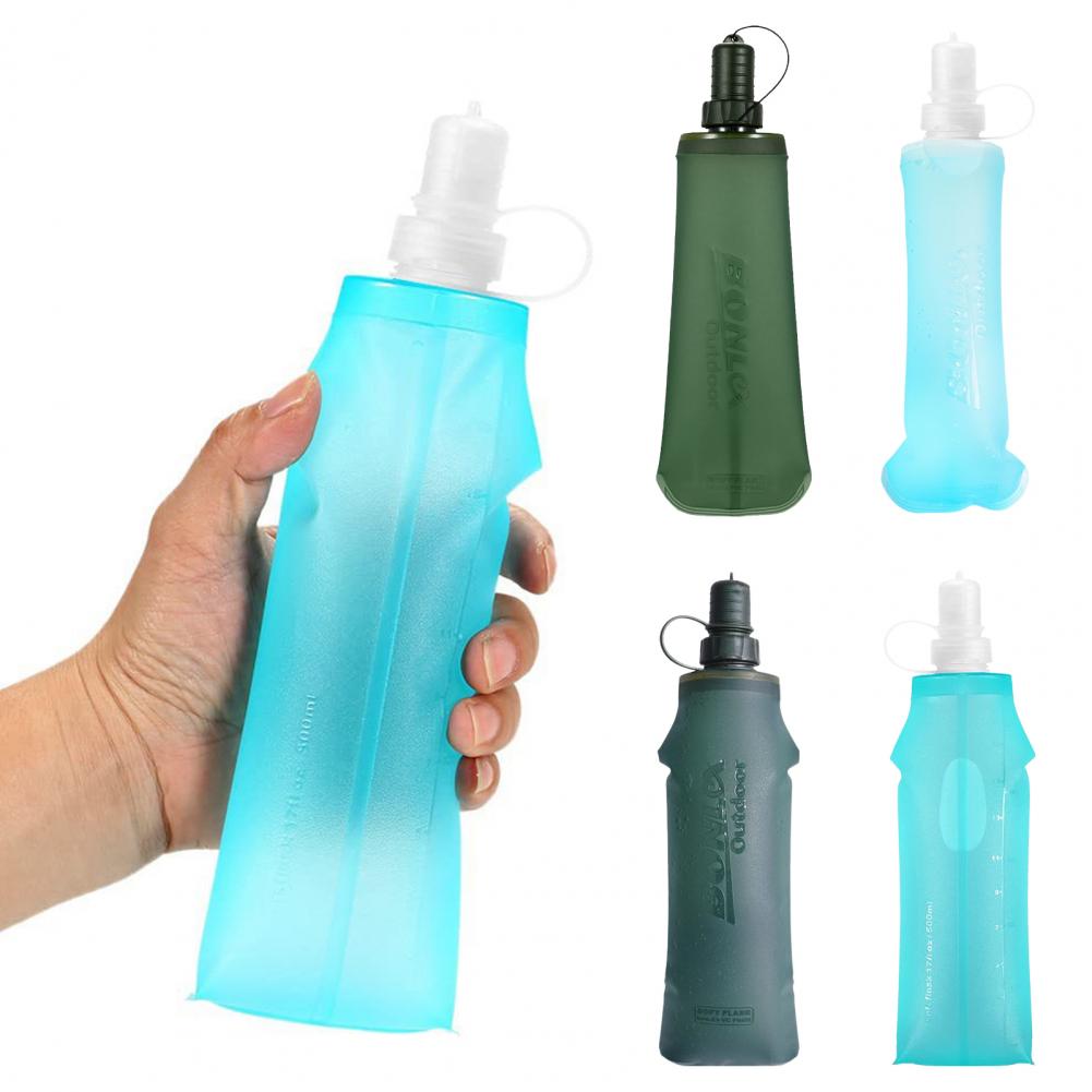 Water Bottle Collapsible - Складные бутылки для воды 250/500 мл,