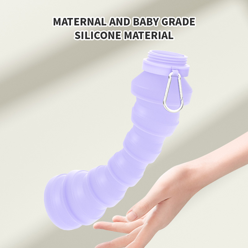 Water Bottle Collapsible - Складные силиконовые бутылки для воды, портативные,