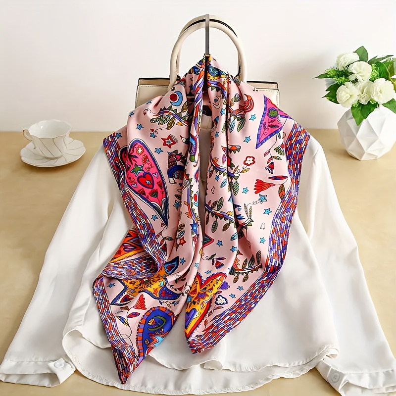 Travel Accessories Neck - Элегантный женский модный шарф из полиэстера,