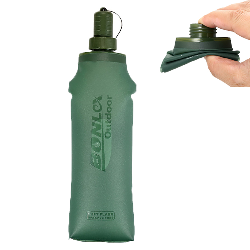 Water Bottle Collapsible - Складная мягкая бутылка для воды 250