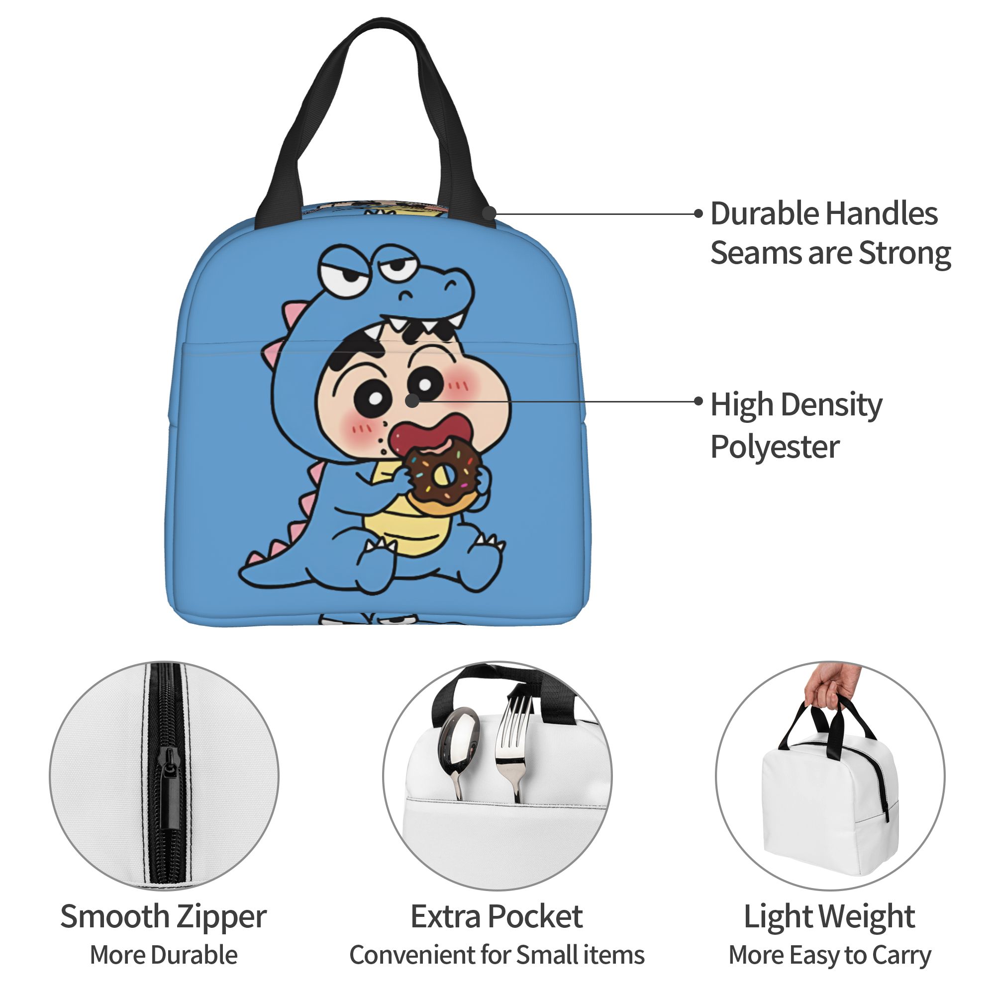 Travel Accessories 2022 - Сумка-холодильник для обедов Crayons S-Shinchans с