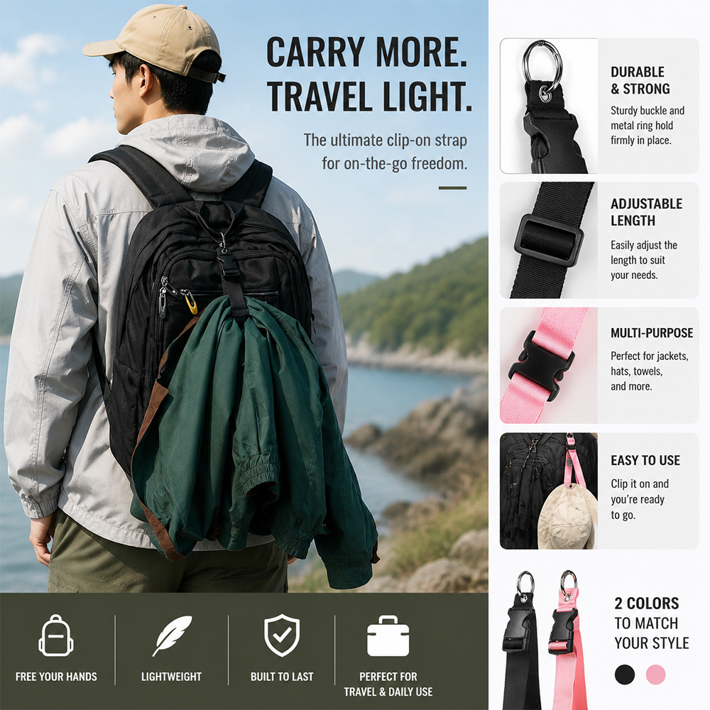 Travel Accessories Gifts For Men - Портативный противоугонный ремень для багажа, прочная