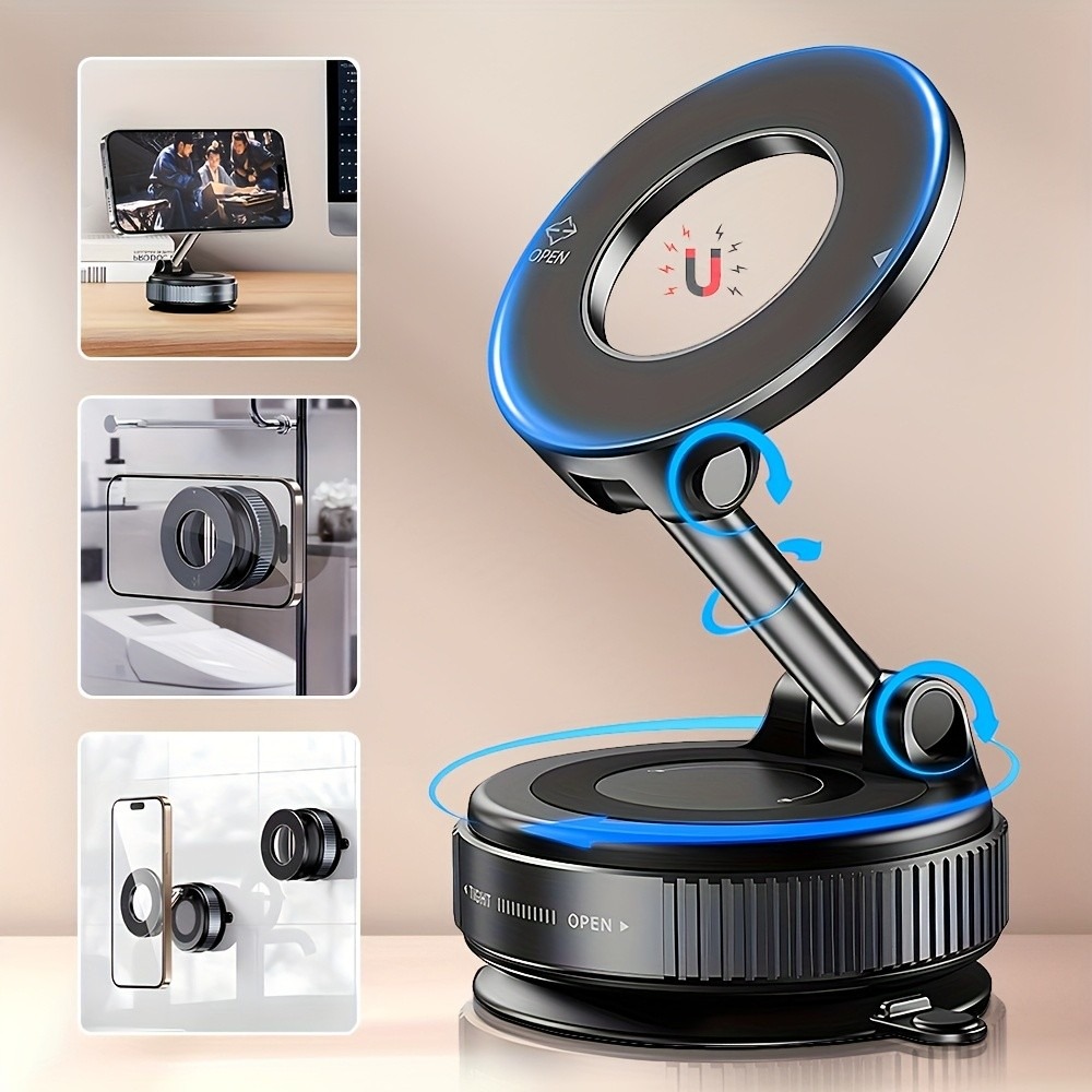 Travel Accessories Officeworks - Магнитный держатель для телефона на присоске,