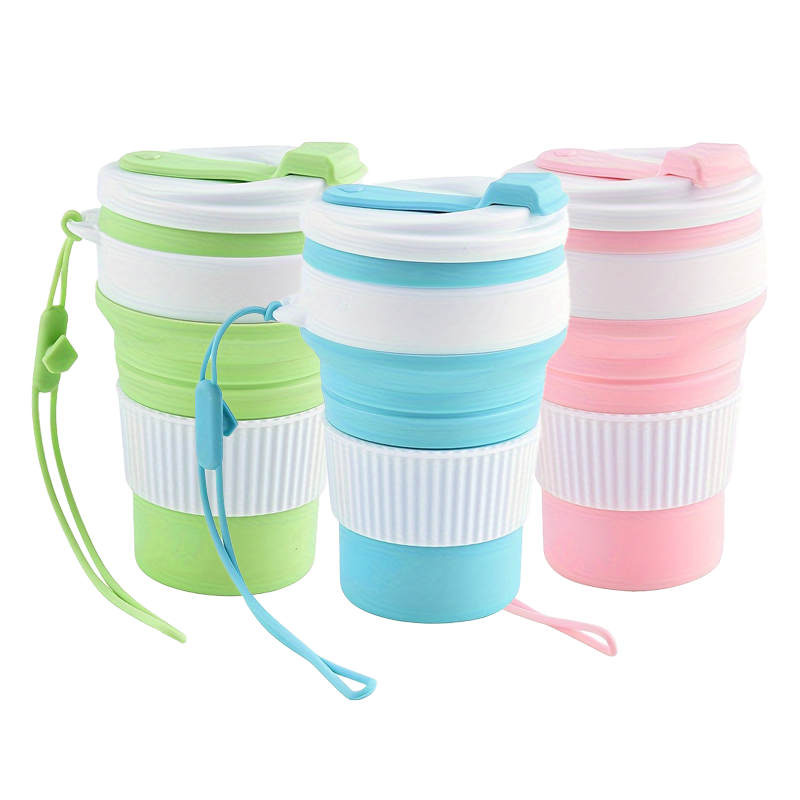 Складная силиконовая дорожная  – обзор и цена Water Bottle Collapsible