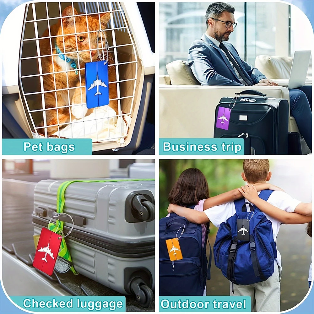 Дорожная багажная бирка из алю – обзор и цена Travel Accessories On Plane