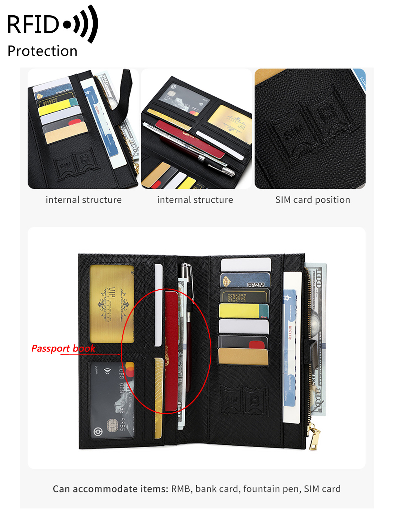 Модная RFID-обложка для путеше – обзор и цена Travel Accessories Plane