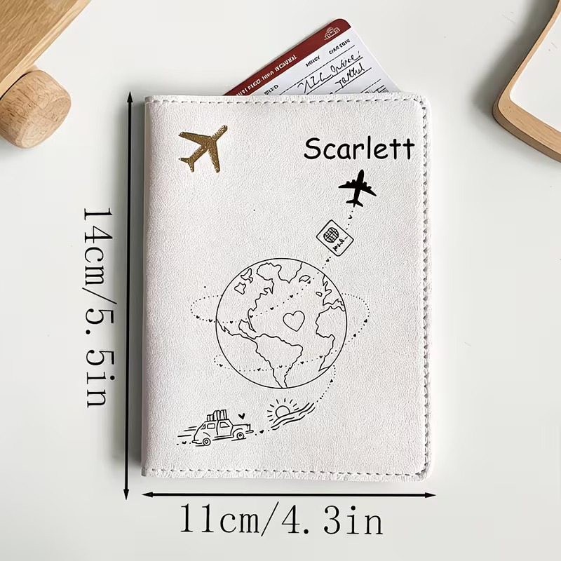Обложка для паспорта с индивид – обзор и цена Travel Accessories Plane