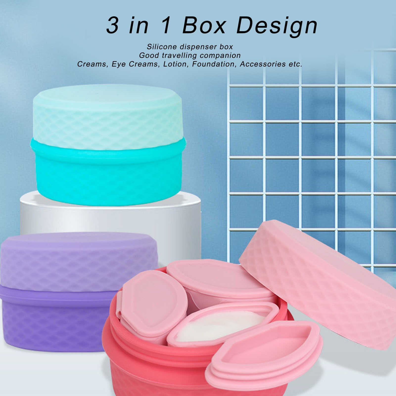 Силиконовый дозатор для космет – обзор и цена Travel Jewellery & Accessories Organiser