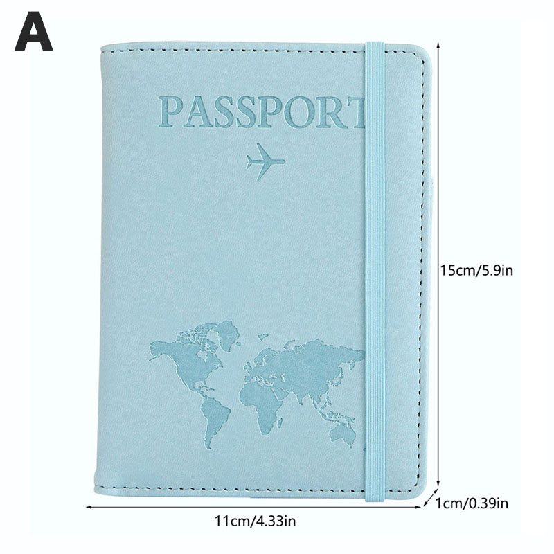 Обложка для паспорта с картой  – обзор и цена Travel Accessories Plane