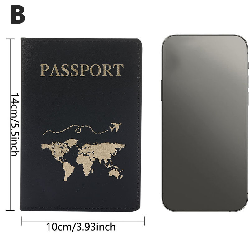 Обложка для паспорта с картой  – обзор и цена Travel Accessories Plane