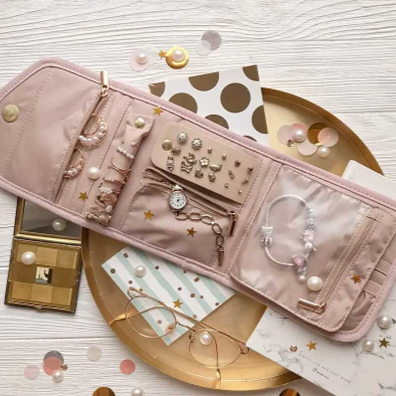Складной рулон для ювелирных и – обзор и цена Travel Jewellery & Accessories Organiser