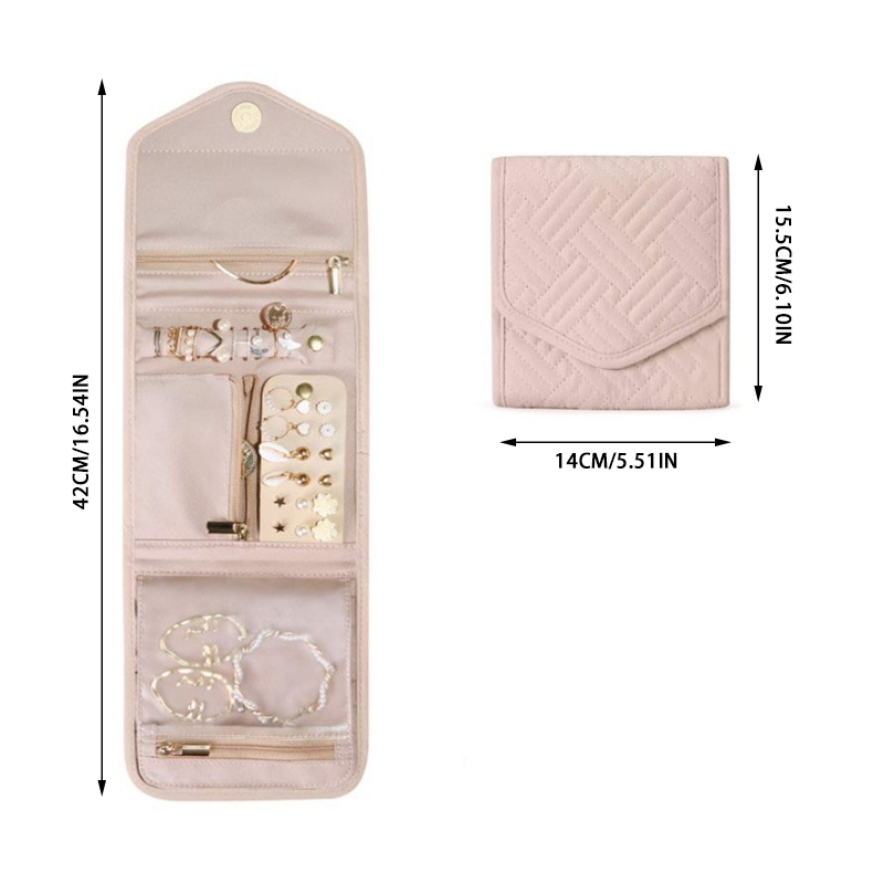 Складной рулон для ювелирных и – обзор и цена Travel Jewellery & Accessories Organiser