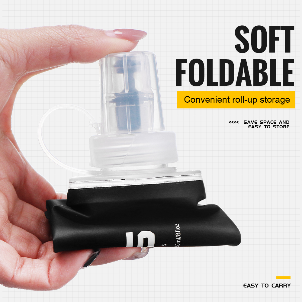 Мягкая складная фляга WRELS из – обзор и цена Water Bottle Collapsible