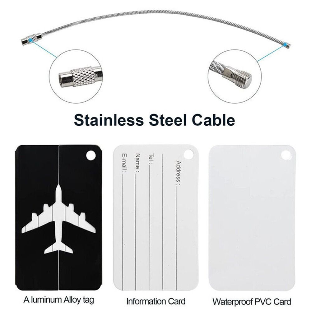 Алюминиевые бирки для багажа д – обзор и цена Travel Accessories On Plane