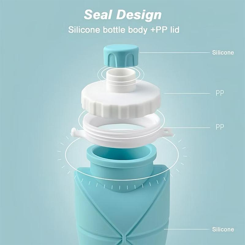 Силиконовая складная бутылка д – обзор и цена Water Bottle Collapsible